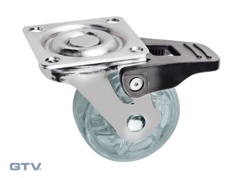 Kółko meblowe przeźroczyste