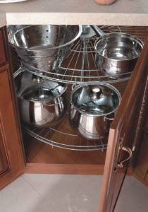 Kosz obrotowy lakierowane srebro