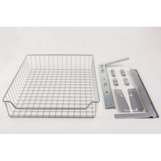 Szuflada dolna z miękkim domykiem PRESTIGE 600mm chrom