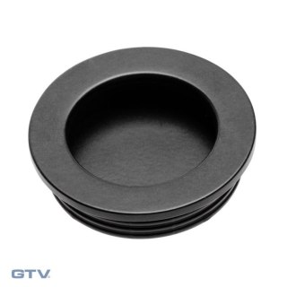 Uchwyt wpuszczany okrągły B-224 czarny