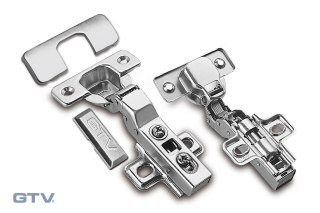 Zawias hydrauliczny bliźniaczy