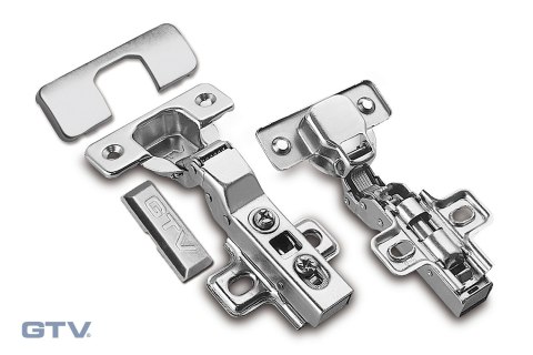 Zawias hydrauliczny bliźniaczy