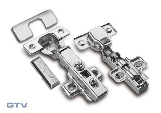 Zawias hydrauliczny nakładany