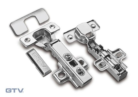 Zawias hydrauliczny nakładany