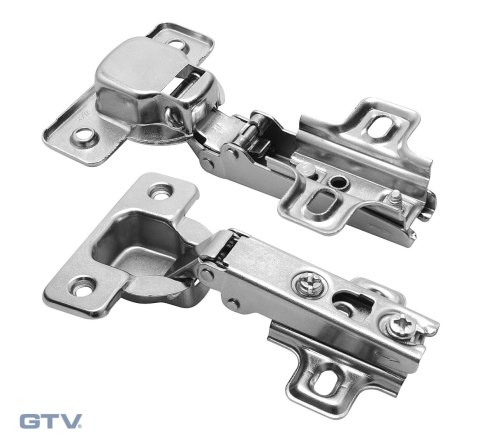 Zawias nakładany samootwierający