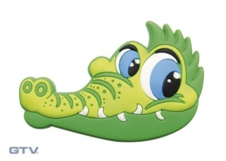 Gałka gumowa dla dzieci krokodylek