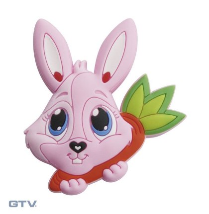 Gałka gumowa dla dzieci króliczek