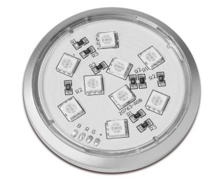 LED Oprawa 9led RGB TAVIRA kwadratowa 1,8W/12VDC