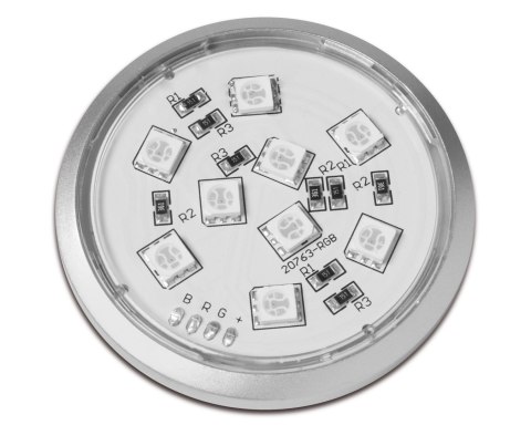 LED Oprawa 9led RGB TAVIRA kwadratowa