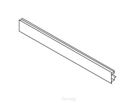 LEGRABOX front wewnętrzny z wpustem