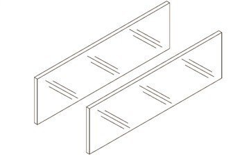 LEGRABOX szklany element dekoracyjny