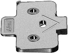Podkładka kątowa +5st. wysokość 6mm na wkręt