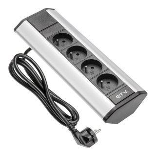 Przedłużacz biurkowy kątowy 4xgniazdo