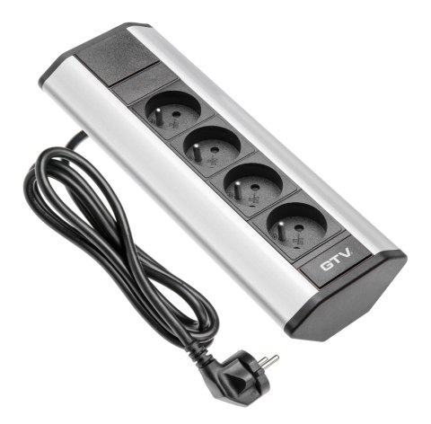 Przedłużacz biurkowy kątowy 4xgniazdo