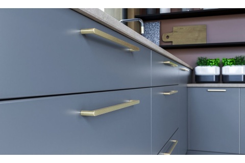 Uchwyt NYXA złoto szczotkowane