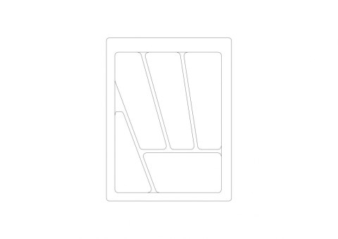 Wkład do szuflady VERSO 40/435