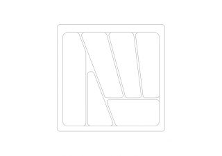 Wkład do szuflady VERSO 50/435