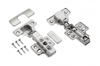 Zawias hydrauliczny nakładany 4 otwory