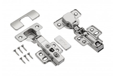 Zawias hydrauliczny nakładany 4 otwory