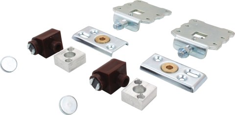 Zestaw do drzwi rozwieranych 18-kpl.