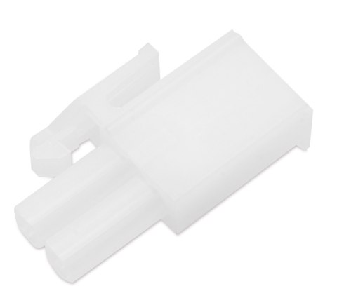 Złączka do oświetlenia pin męska plastik