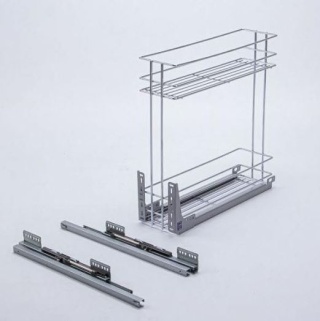 Cargo 40 dwupoziomowe STD PRO lakierowane srebro