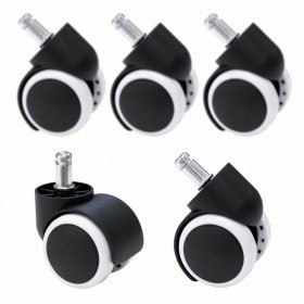 Kółko obrotowe gumowane 50mm trzpień: 8