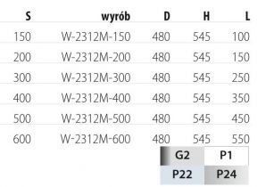 Kosz Cargo mini trzypoziomowy pw.miękki domyk 400 mm chrom