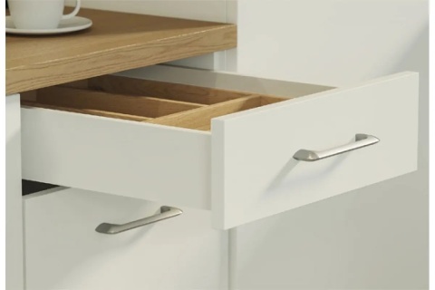 Szuflada AXIS PRO biały niska