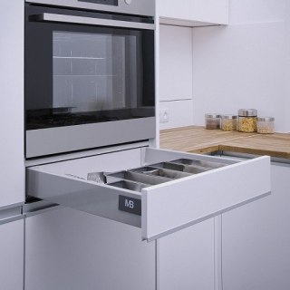 Szuflada Modern Box pod piekarnik 500 mm H68 mm szara