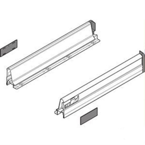TANDEMBOX boczki intivo/antaro 500 mm M biały
