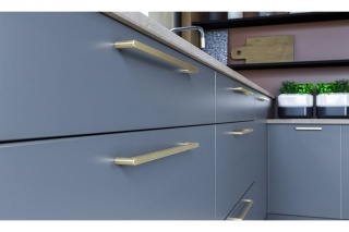 Uchwyt NYXA 128/138 złoto szczotkowane