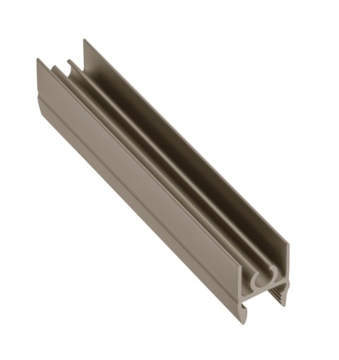 Listwa górna 10/4 mm 2,35 mb aluminium