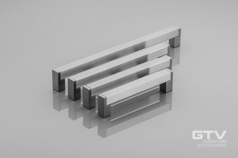 Uchwyt meblowy UZ 334 128 mm inox