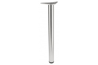 Noga meblowa A6 820mm z regulacją chrom