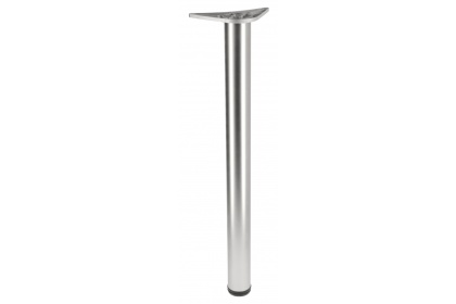 Noga meblowa A6 820mm z regulacją chrom