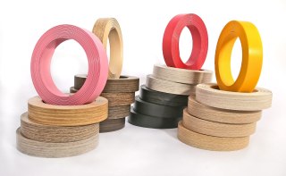 Obrzeże PCV szerokość 23x0,8 wenge