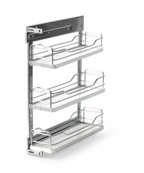 Półka kosza bocznego pełne dno