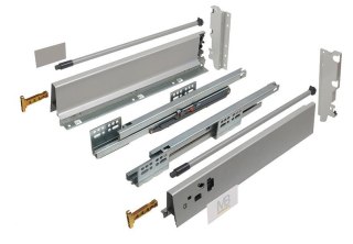 Szuflada Modern Box niska szara 300mm