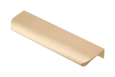 Uchwyt Meblowy HEXA 96 jasny mosiądz szczotkowany