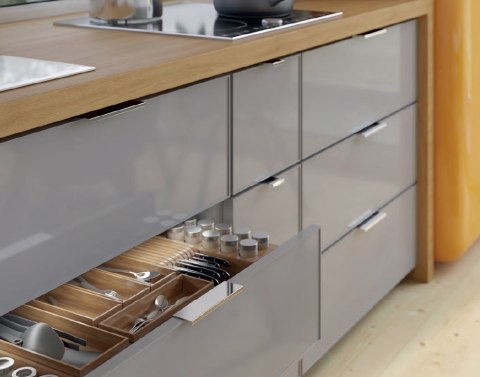 Uchwyt meblowy HEXI aluminium