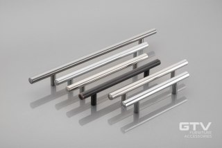 Uchwyt meblowy relingowy inox 288/368