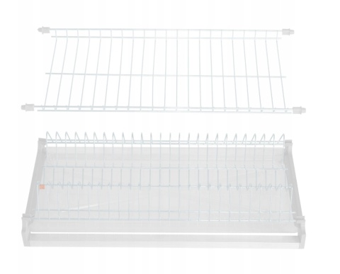 Ociekarka suszarka do naczyń do szafki 80 cm stelaż Biała