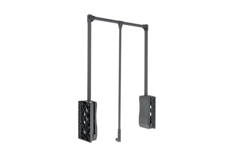 Pantograf z podnośnikiem olejowym antracyt 645-910mm