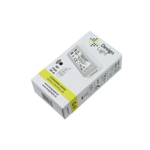 Sterownik RF 4-strefowy LED MONO bez pilota