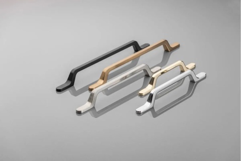 Uchwyt FLAVIO 160mm/225mm czarny mat