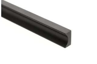 Uchwyt meblowy GROOVE 160 mm czarny mat