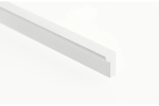 Uchwyt meblowy PILLAR LONG 1200 mm biały mat