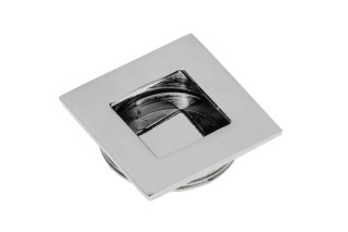 Uchwyt wpuszczany 40x40 kwadrat chrom