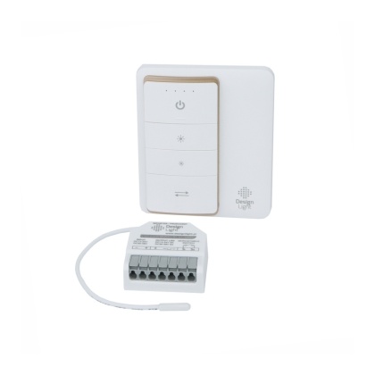 WYŁĄCZNIK ZDALNY ŚCIEMNIACZ + STEROWNIK ZESTAW VIVO LED RF 12-48V BIAŁY